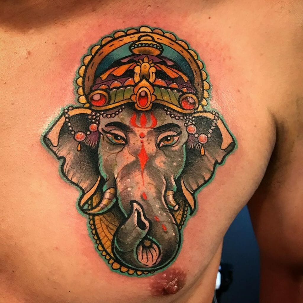 Ganesha tattoo image