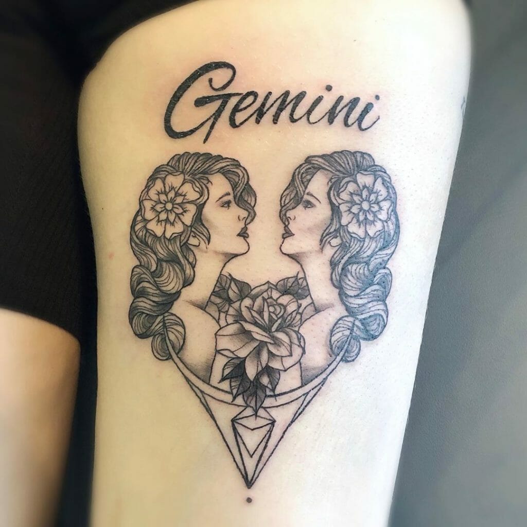 Gemini tattoos Outsons