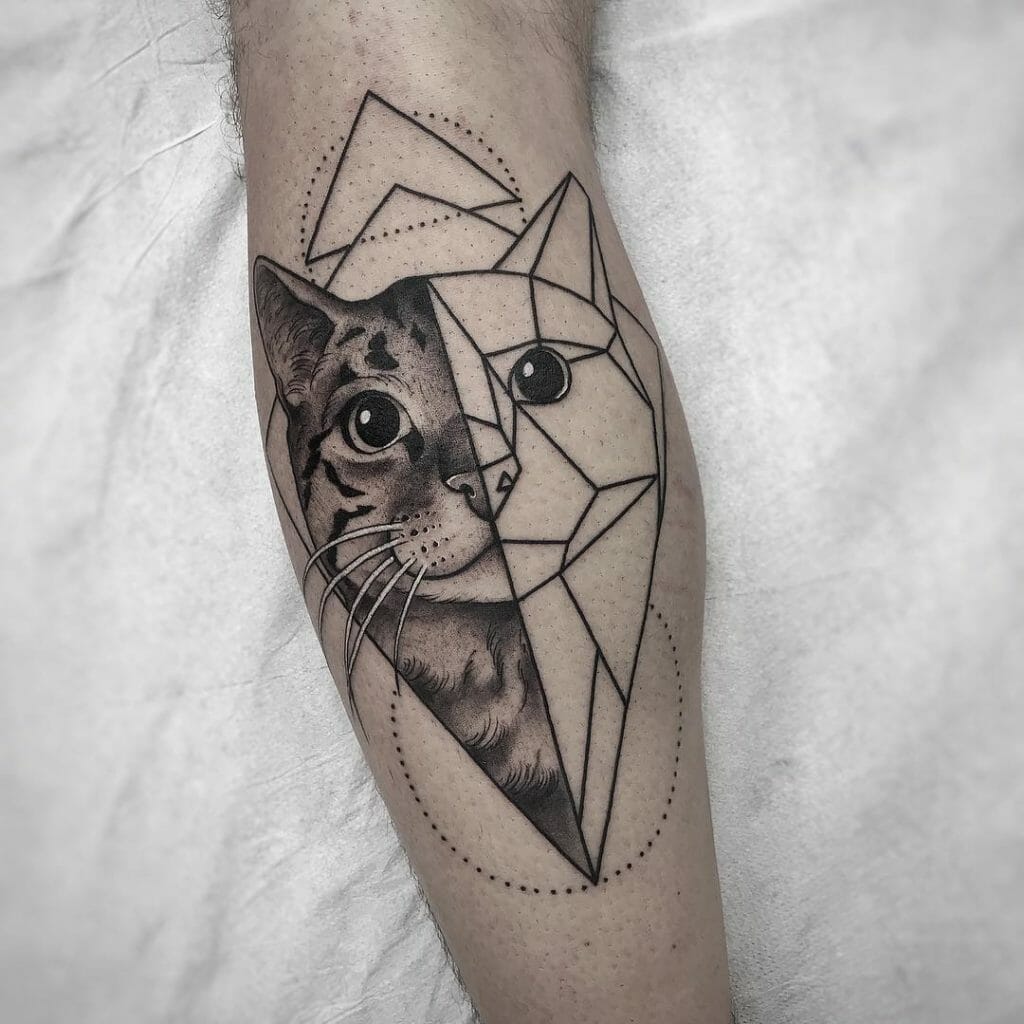 Geometric tattoos animal 