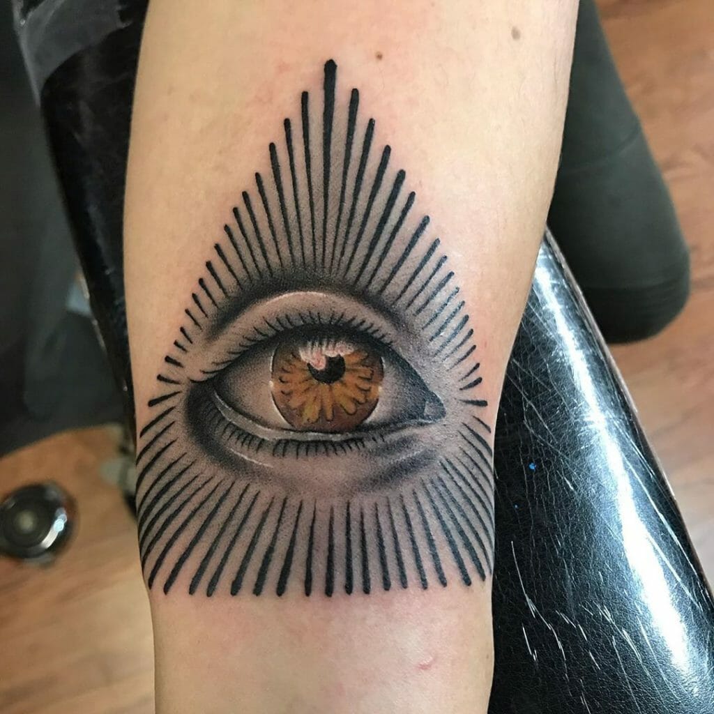 Green eye Illuminati tattoo designs Outsons