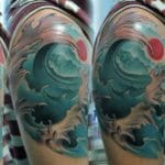 Japanese Wave Tattoo11