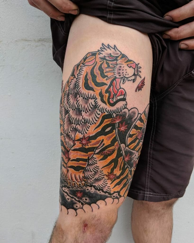Japanese tiger tattoo21