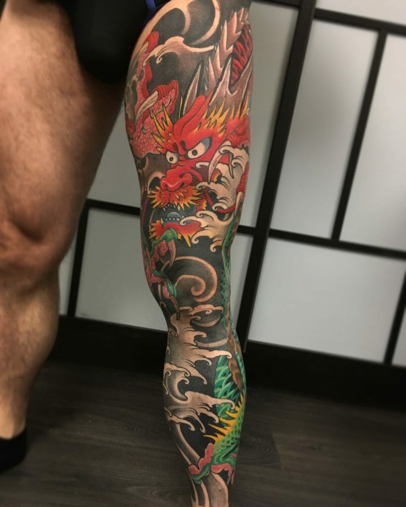 101 Awesome Leg Tattoos Designs You Need To See! - Outsons