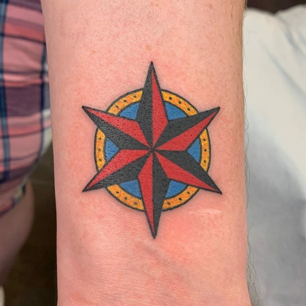 North tattoo nautical star Outsons
