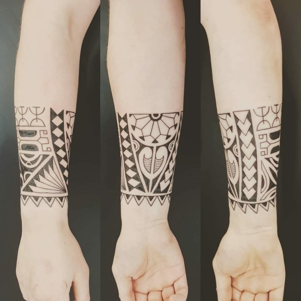 Polynesian Wrist tattoos sleeve Outsons