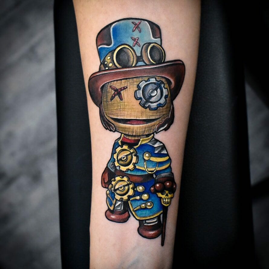 Science fiction steampunk tattoo designs Outsons