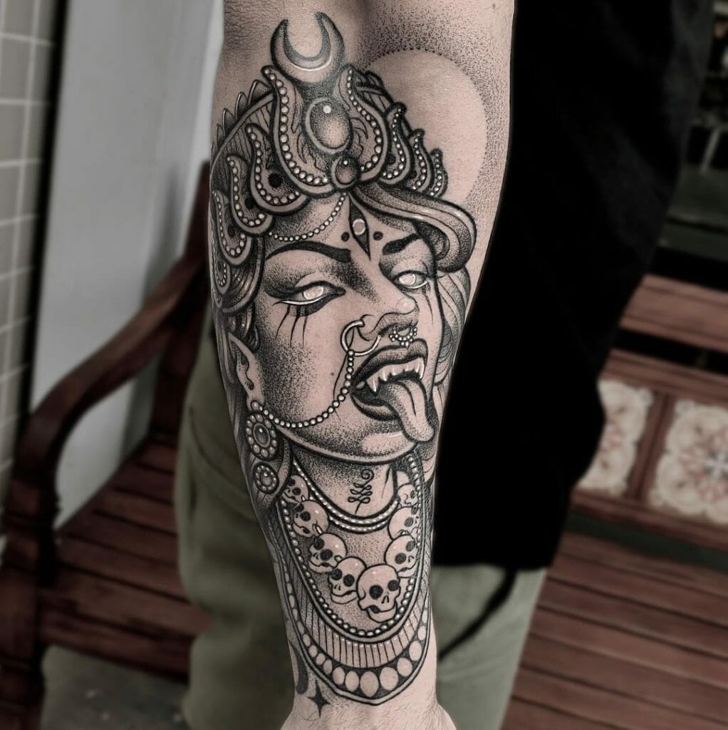Simple Ganesh tattoo