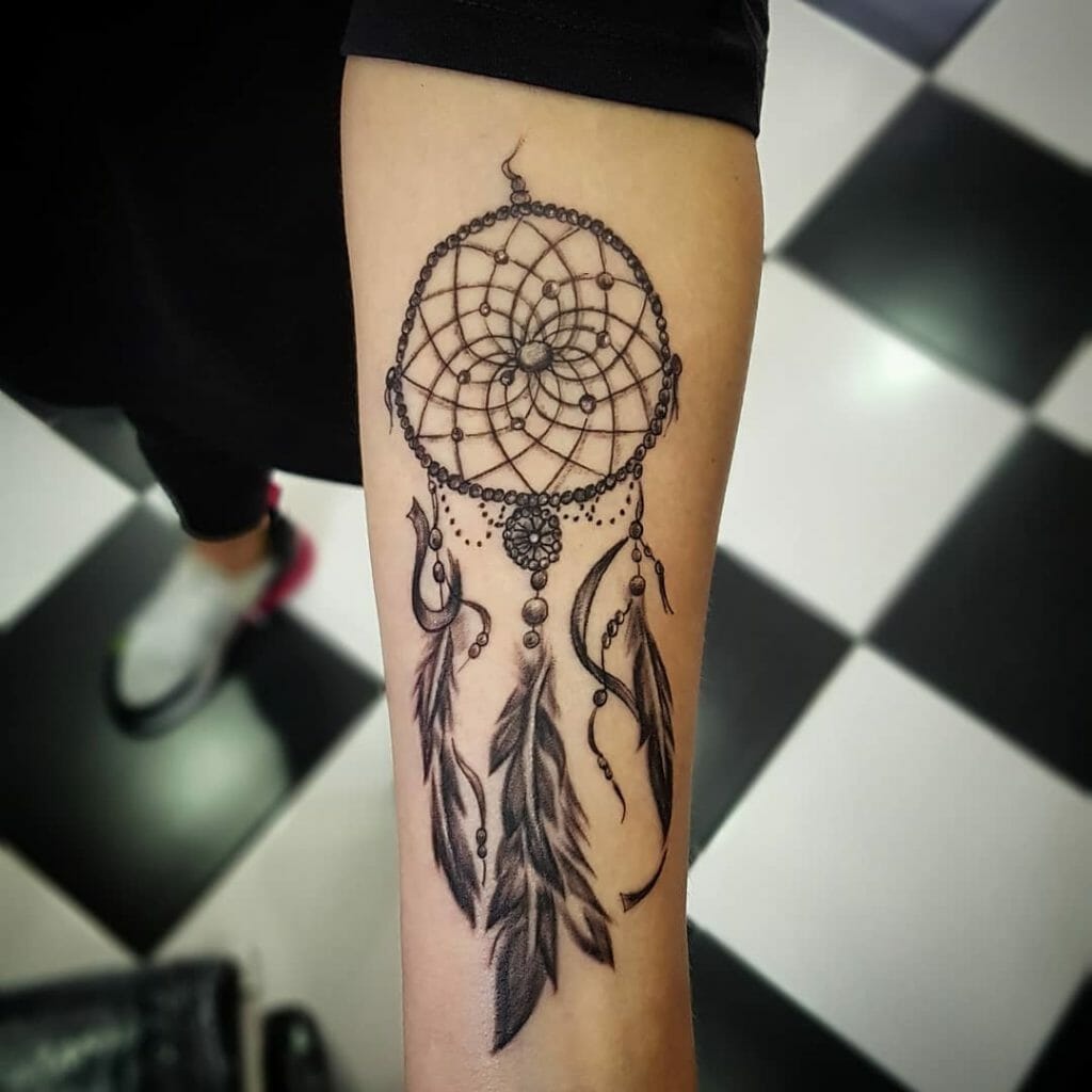 Traditional dream catcher tattoo design Outsons