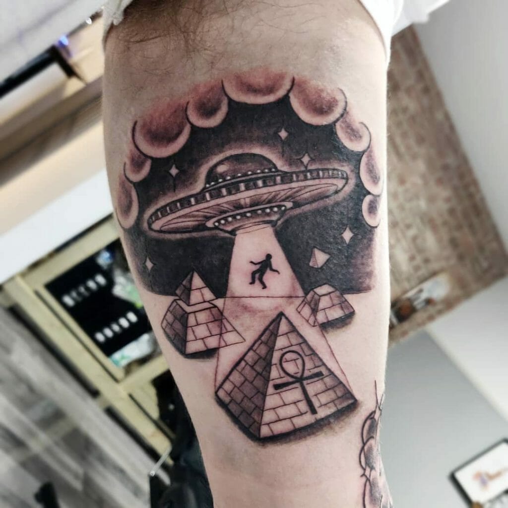 UFO illuminati tattoo design Outsons
