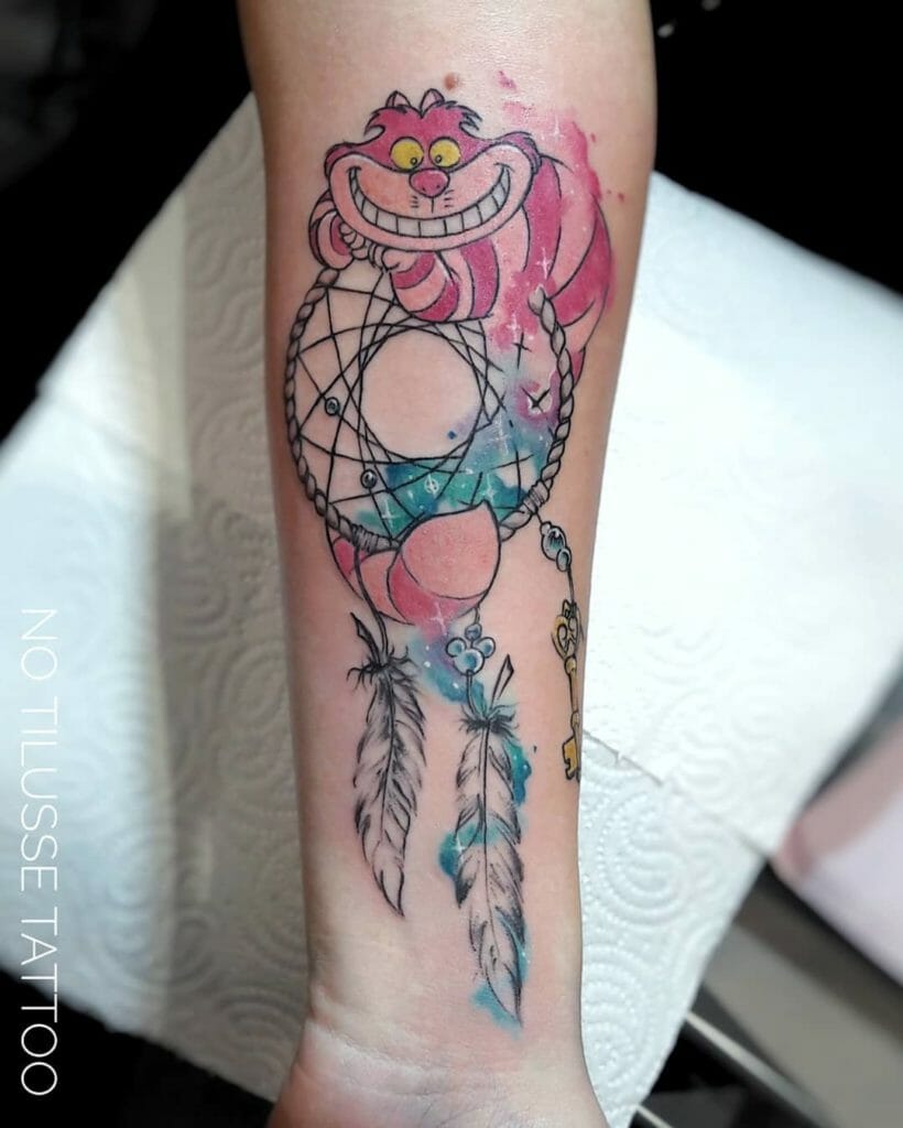 Watercolor dreamcatcher tattoo designs Outsons