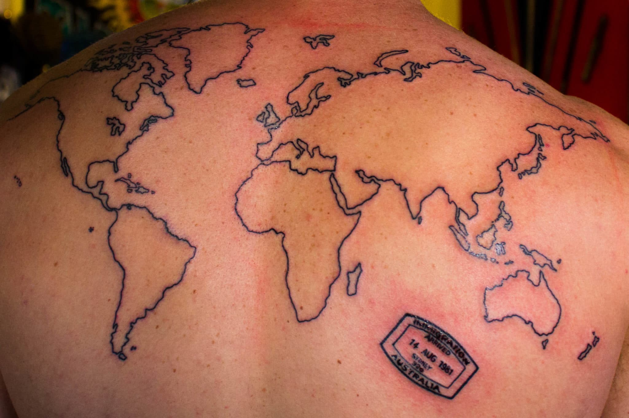 101 Amazing World Map Tattoo Designs You Need To See Outsons