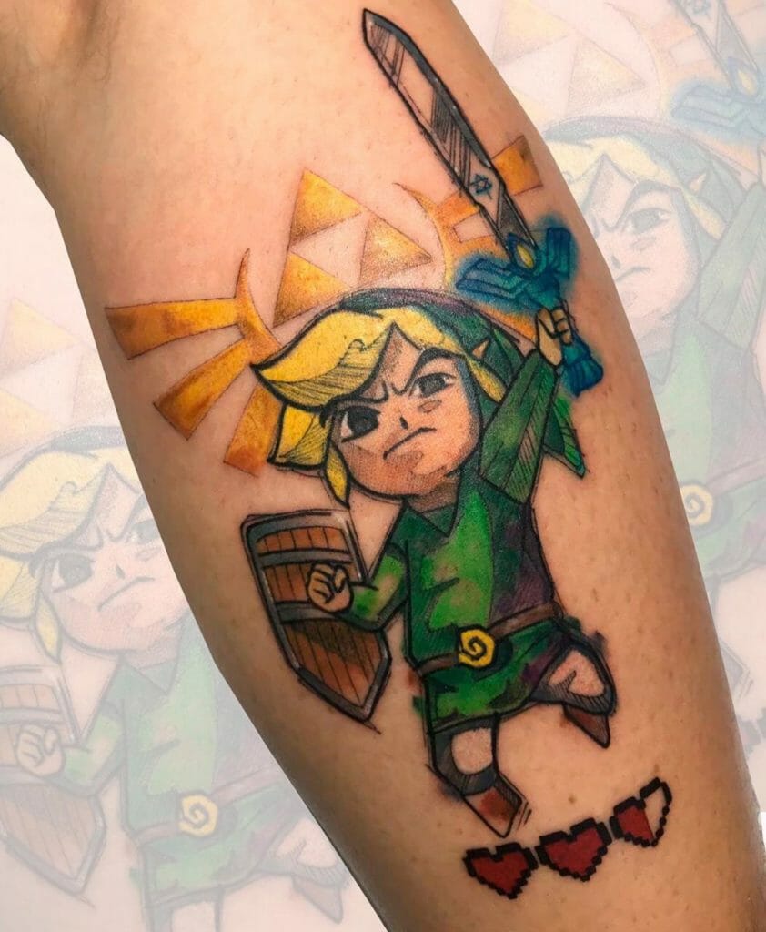 Zelda hearts tattoo Outsons