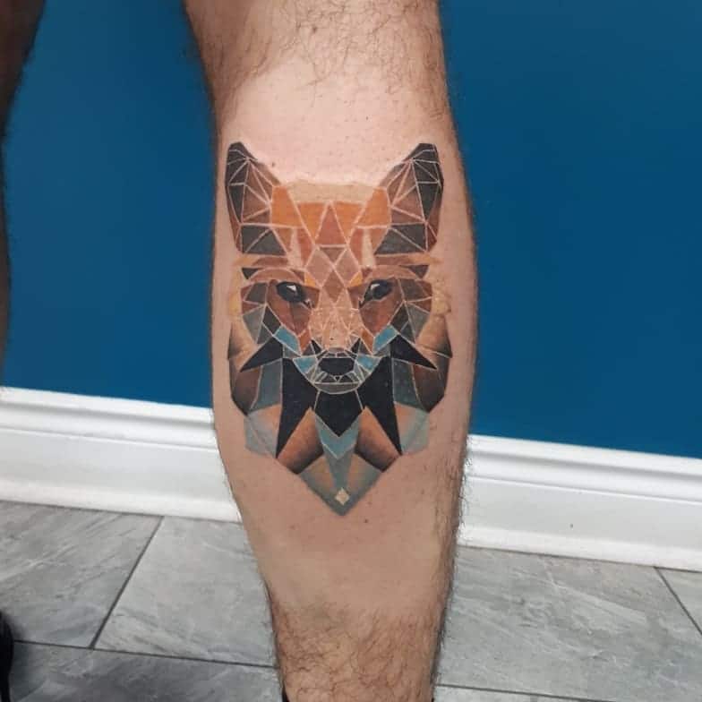 geometric animal tattoos