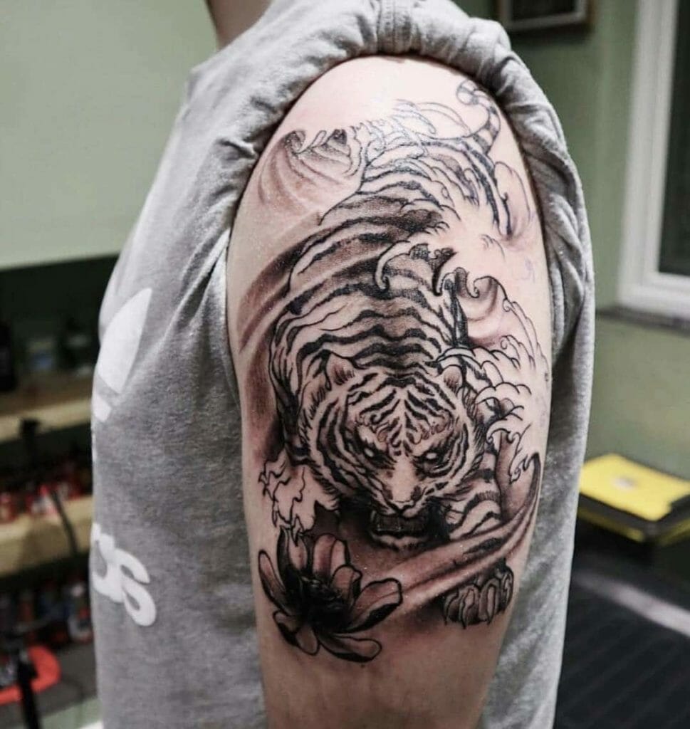 japanese tiger tattoo