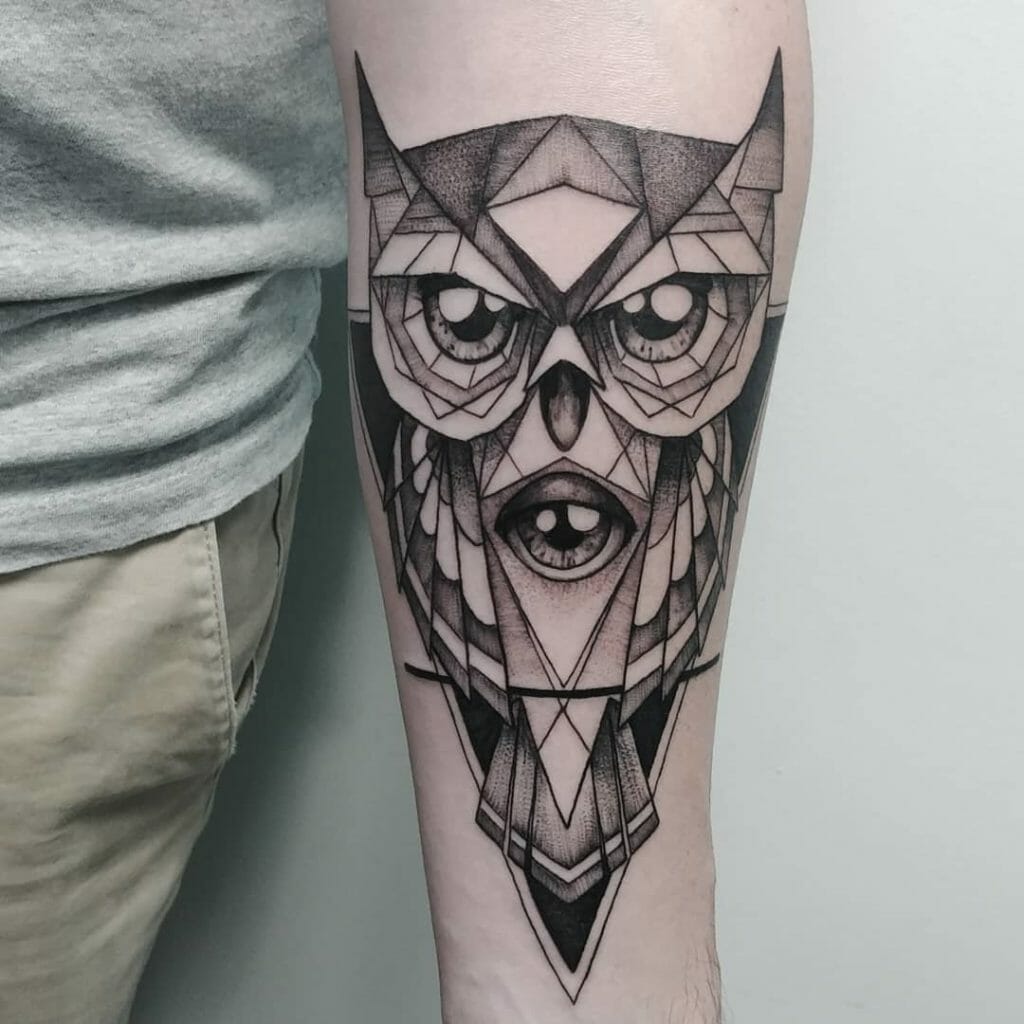 geometric owl