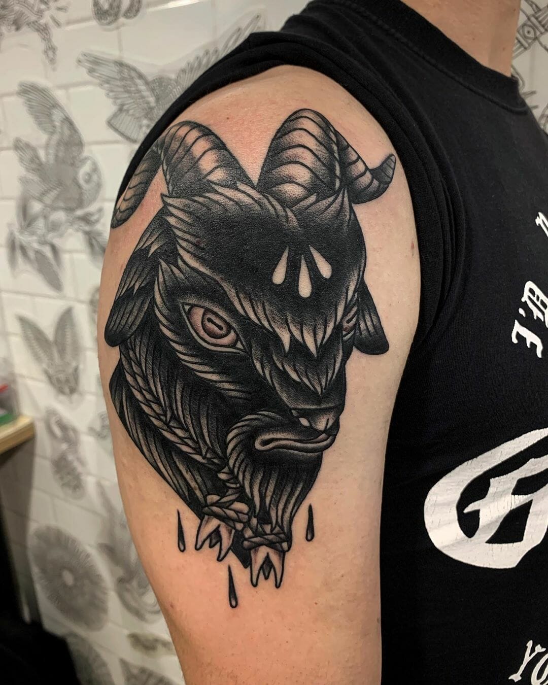 101 Best Goat Tattoos You Have Never Seen Before!