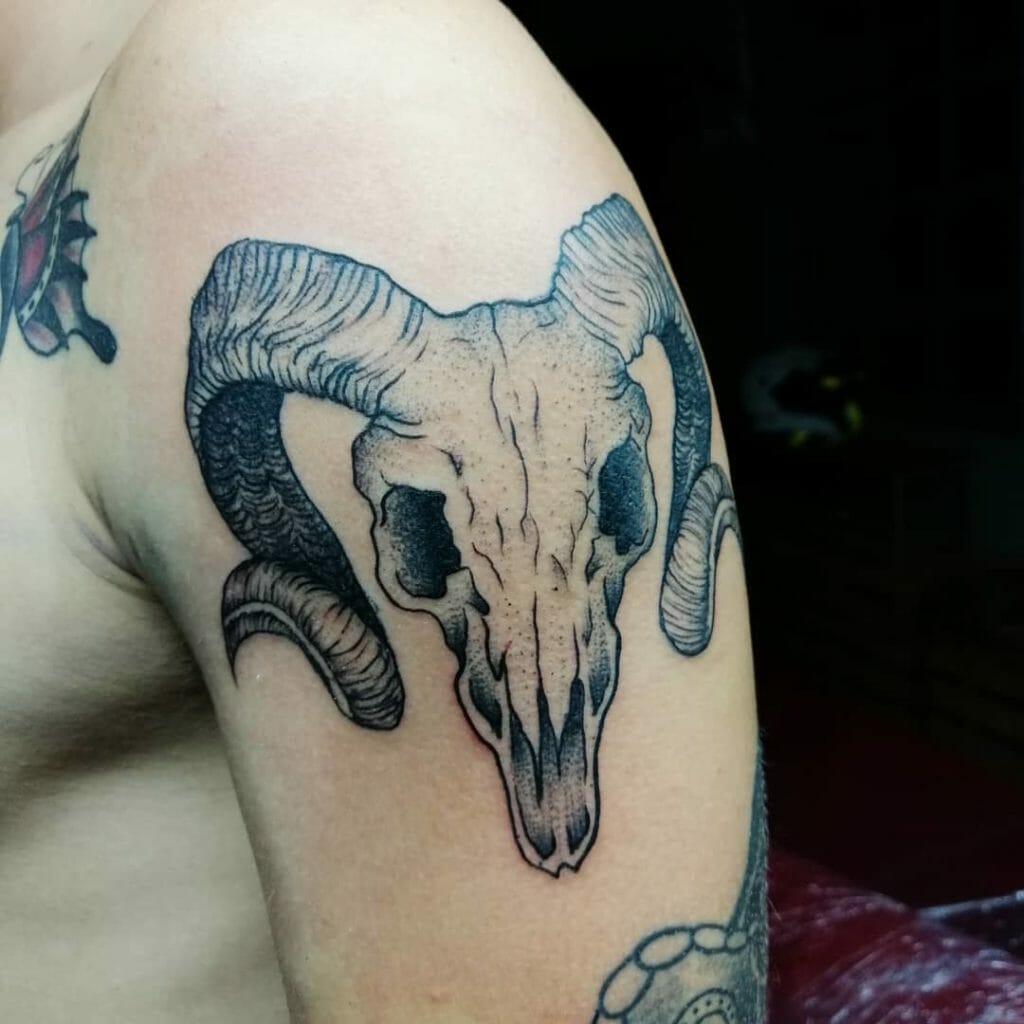 101 Best Goat Tattoos You Have Never Seen Before! - Outsons
