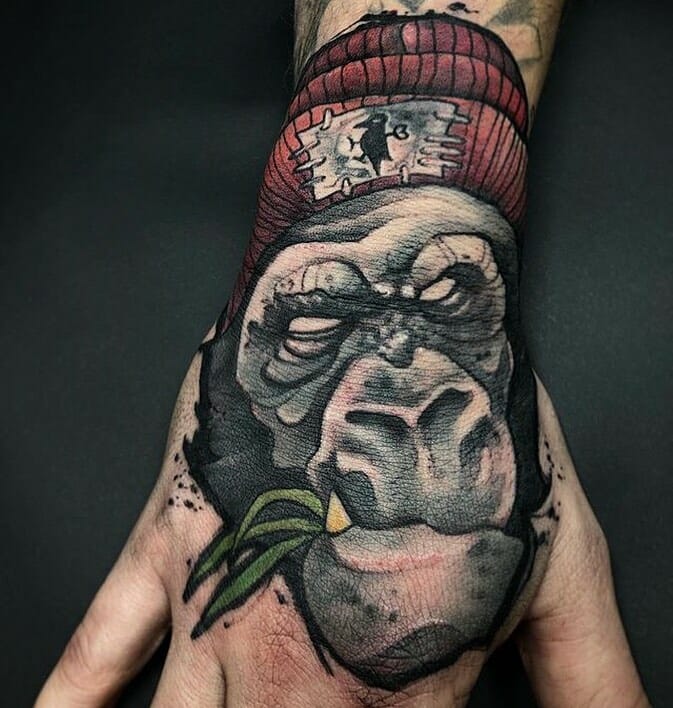 gorilla tattoo