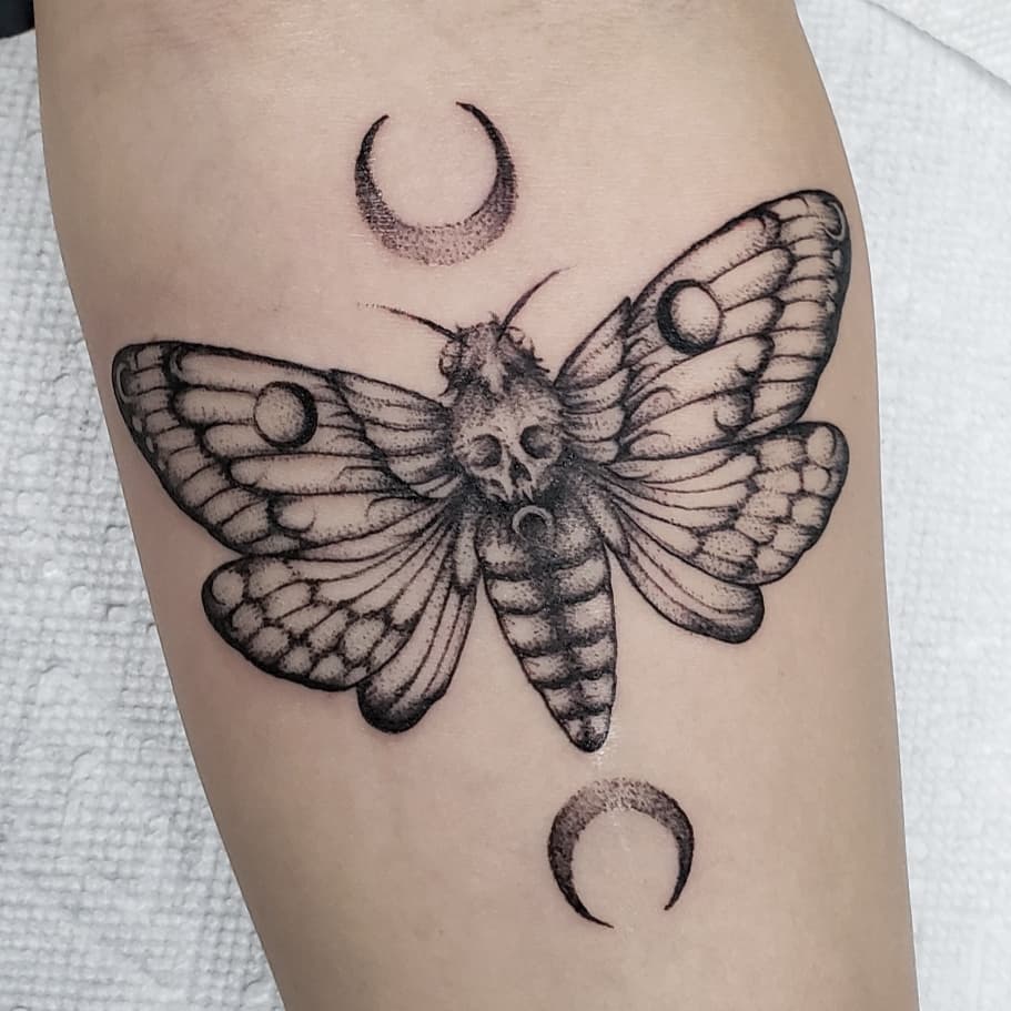 Butterflies insect moth tattoos
