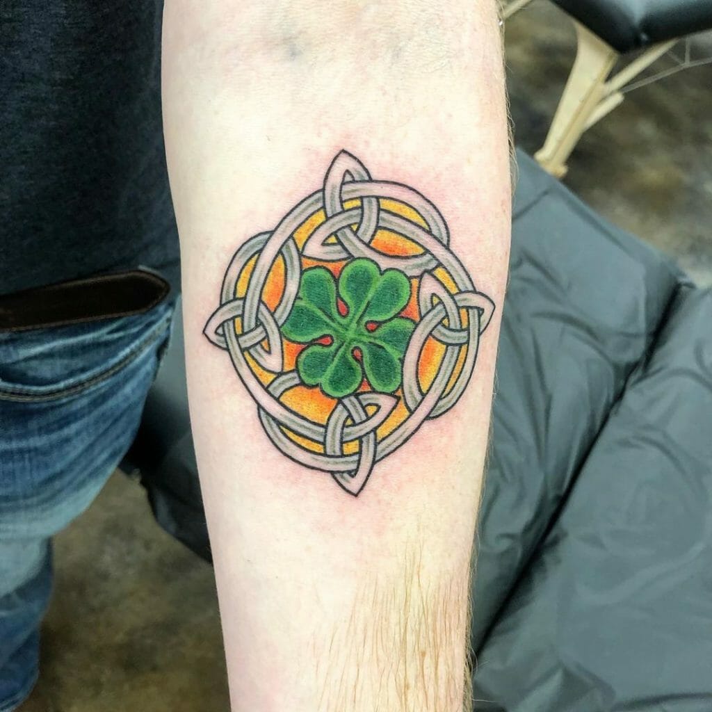 Four-leaf clover tattoos