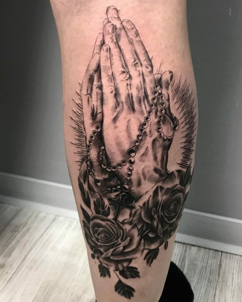 Gods hands tattoo