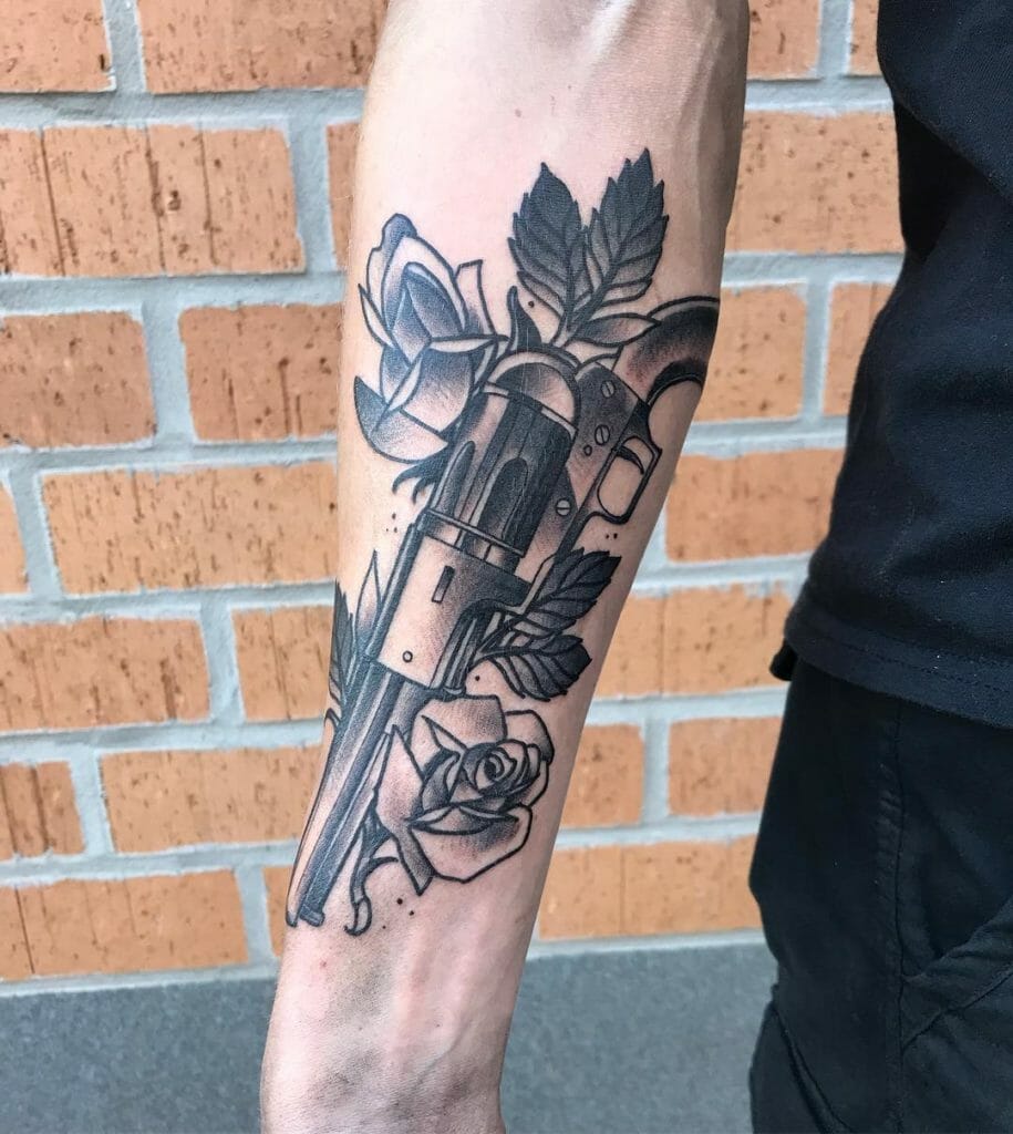 Gun tattoo2