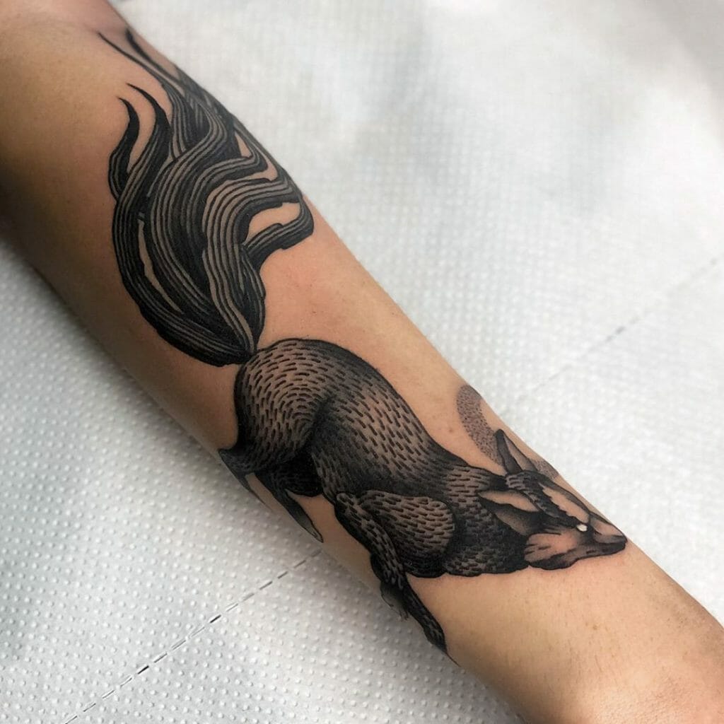 Kitsune fox tattoos