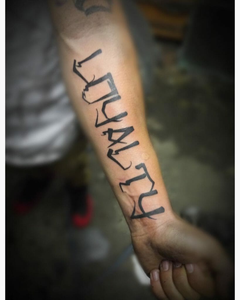 Loyalty tattoo1