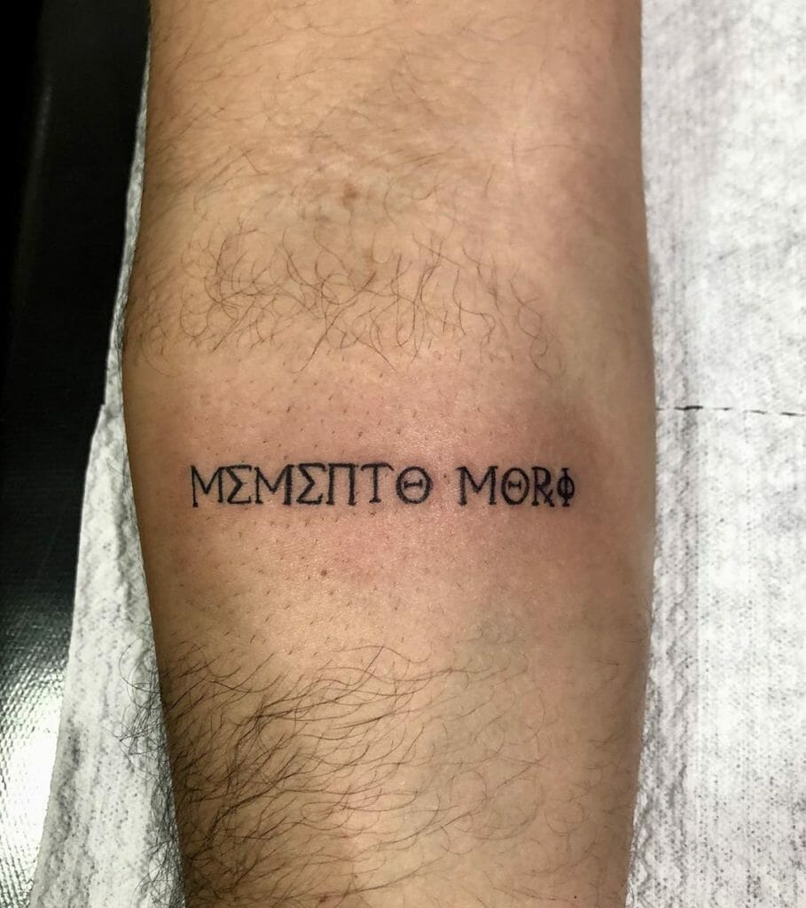 Memento mori tattoo5