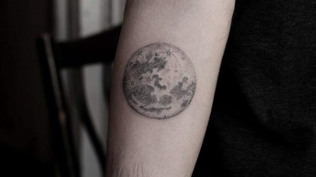 Moon Tattoos For Men