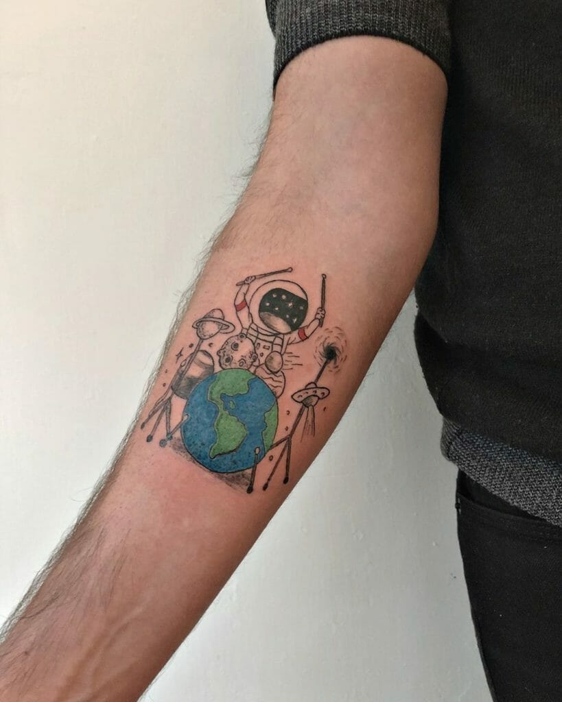 Mother earth tattoo