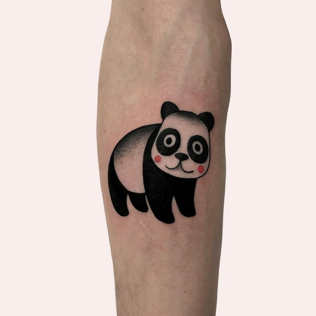 Panda bear tattoo meaning