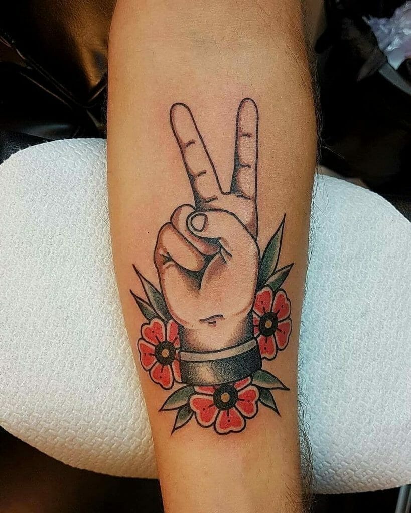 Peace tattoo3