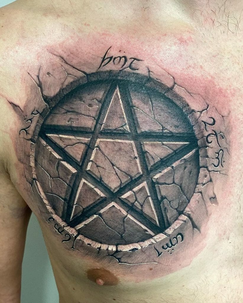 Pentagram tattoos