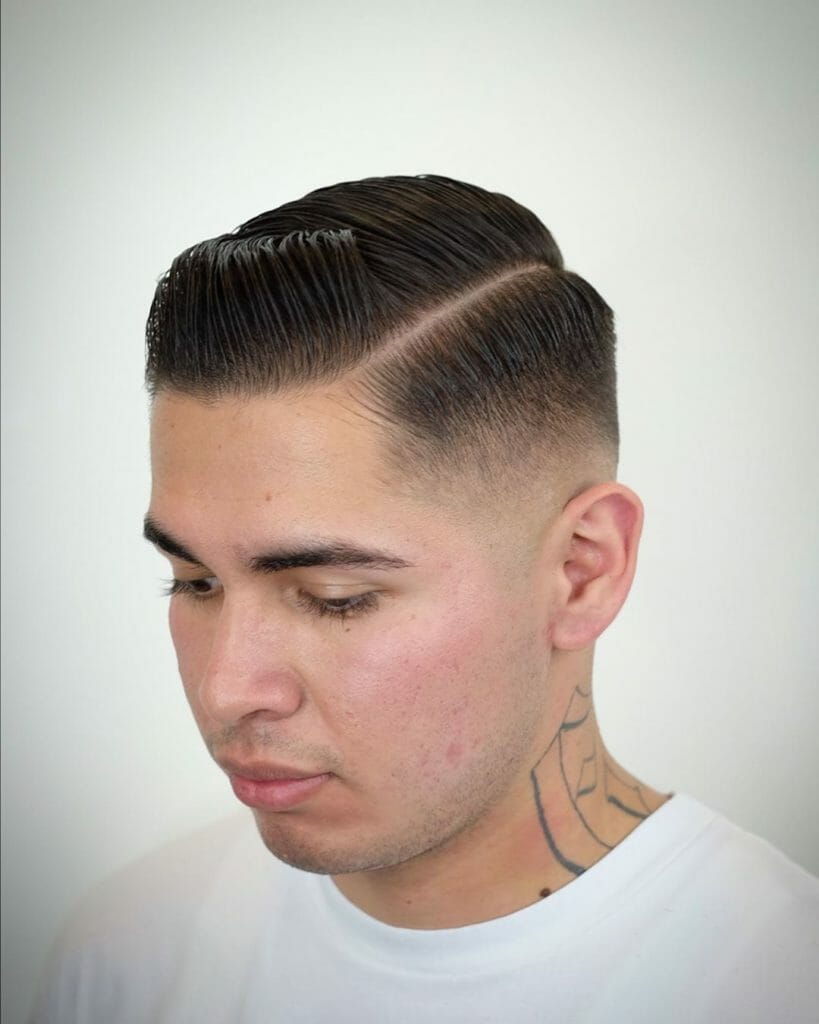 Pin up style hair for guys