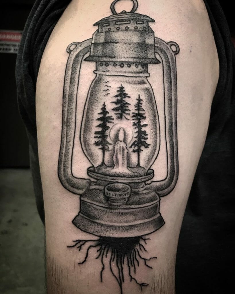 Pine tree tattoo2