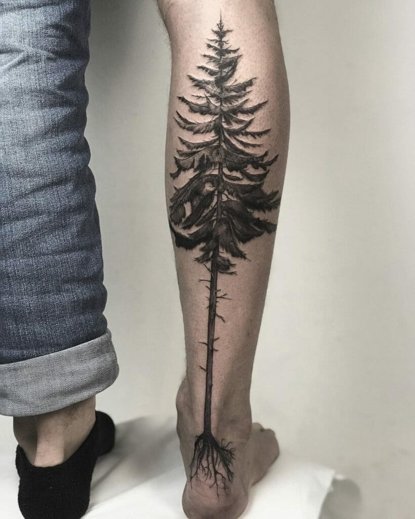 Pine tree tattoos