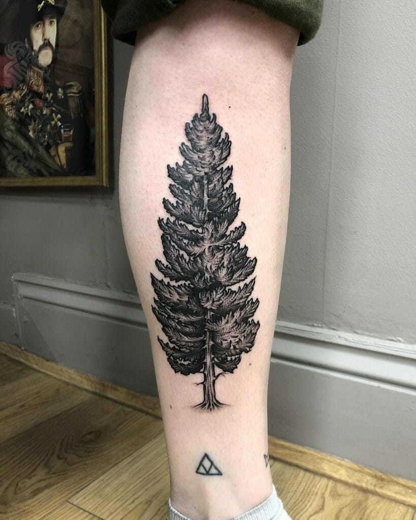 Pine tree tattoos1