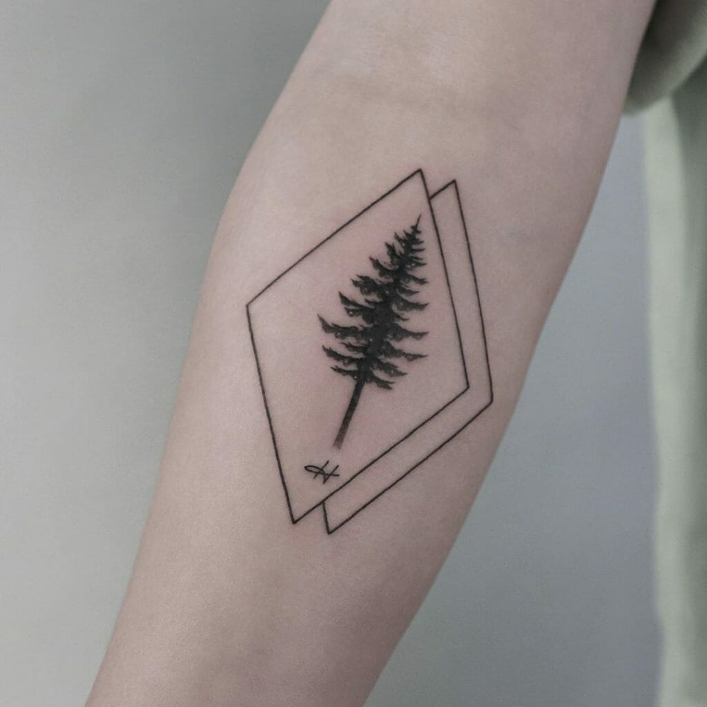 Pine tree tattoos2