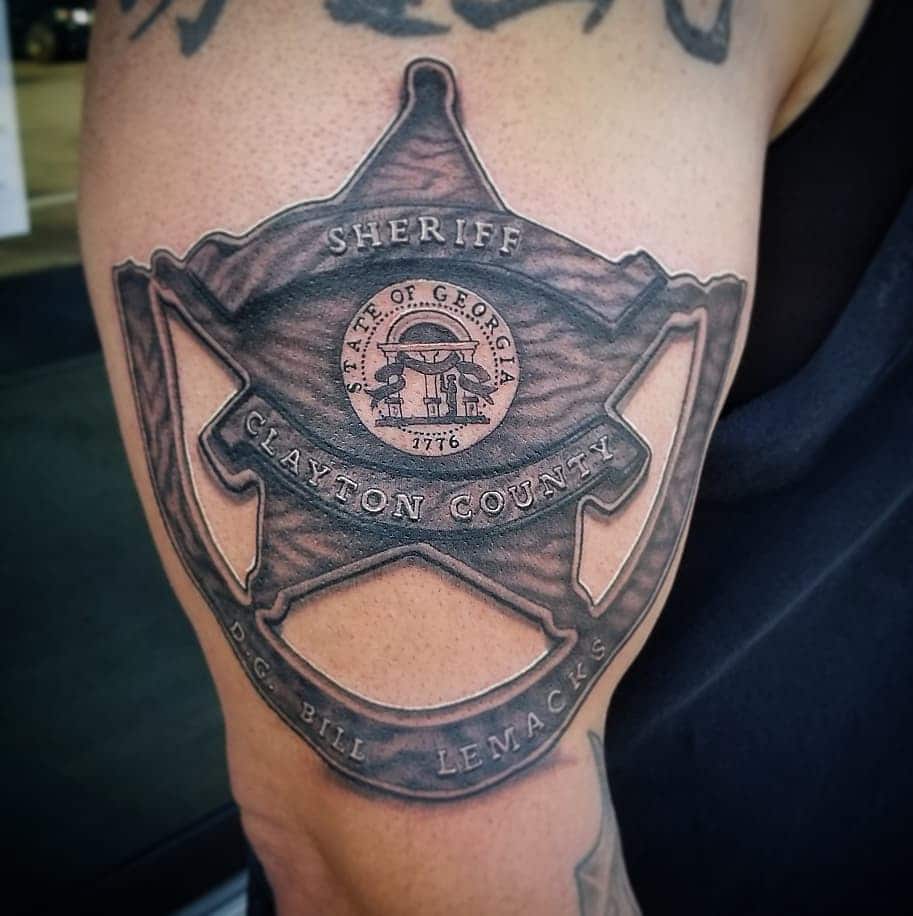 deputy sheriff tattoo designs