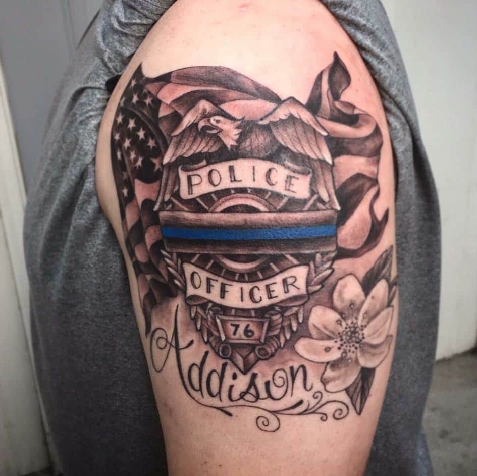 Police agencies loosen tattoo policy in an effort to recruit and keep  officers