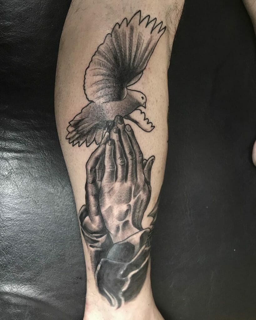 Praying hands tattoos