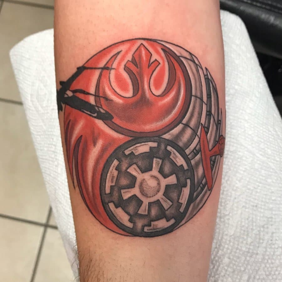 Rebel alliance tattoo