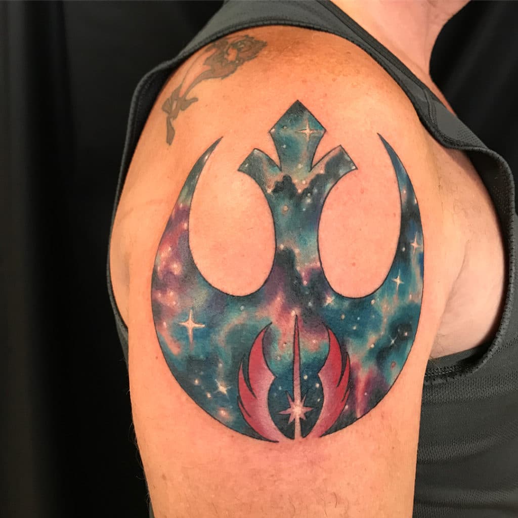 Rebel alliance tattoo7
