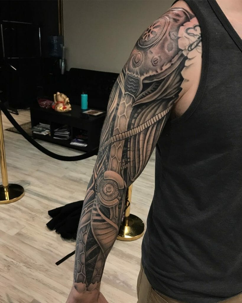 Top 72+ cyborg arm tattoo super hot - in.cdgdbentre