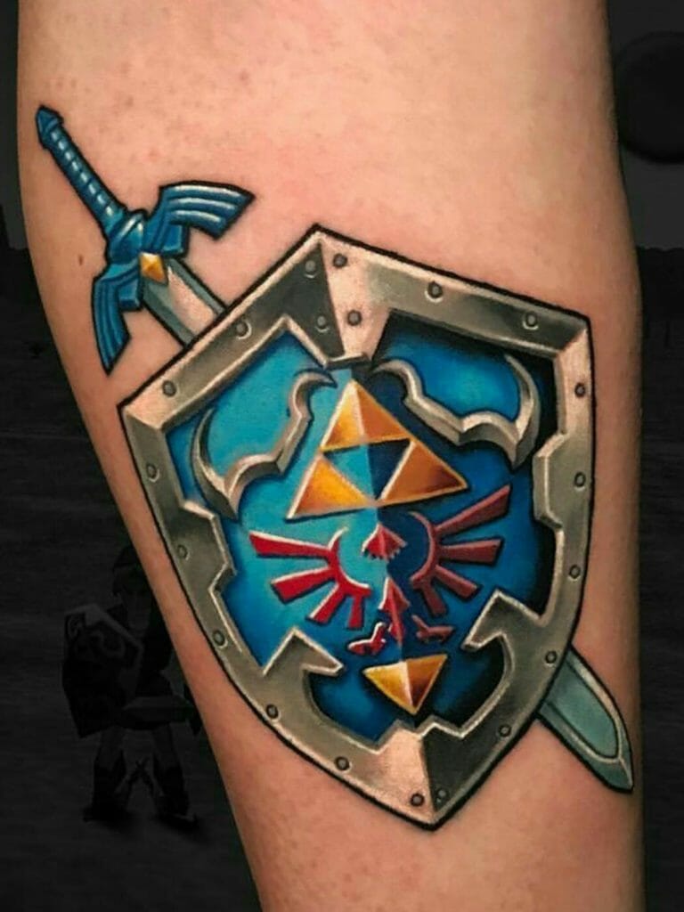 Shield tattoo4