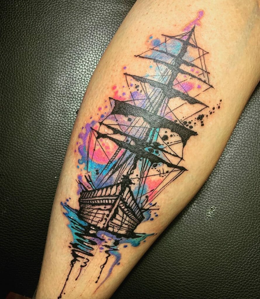 Ship tattoo7