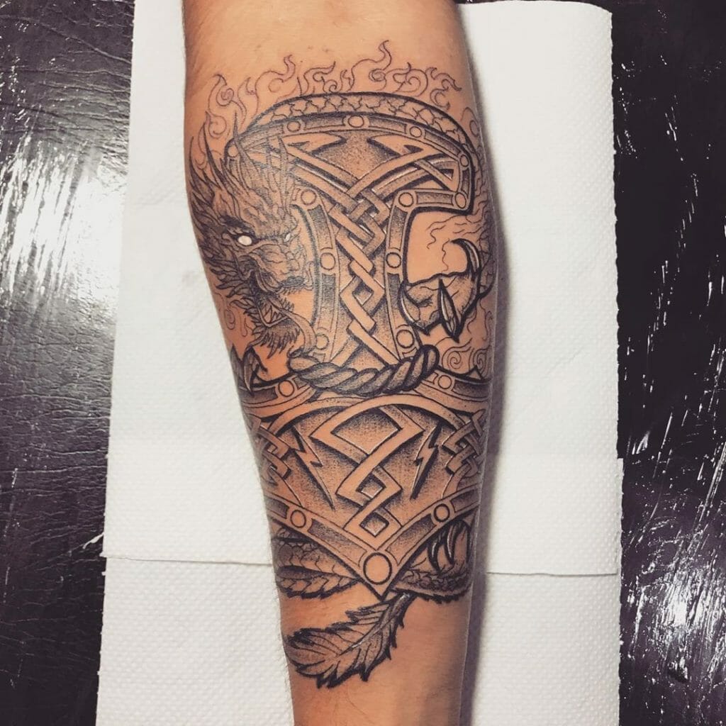 Thor hammer tattoo meaning