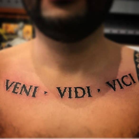 101 Best Veni Vidi Vici Tattoo Ideas That Will Blow Your Mind!