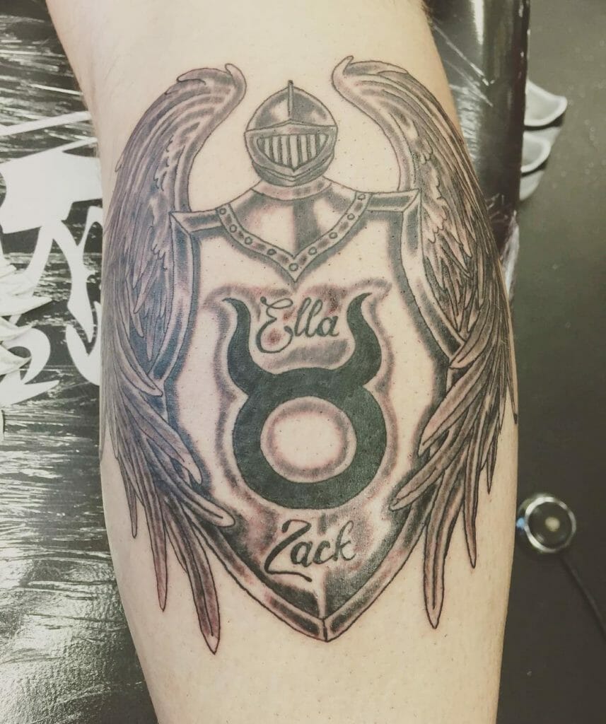 shield tattoo